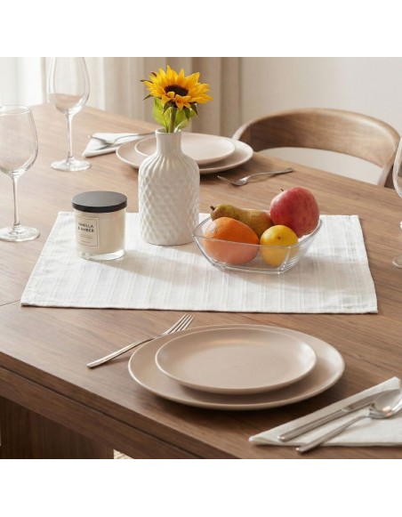 Namizni prt 40x40 bel Eden EMI