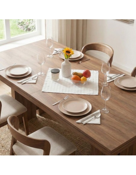 Namizni prt 40x40 bel Eden EMI