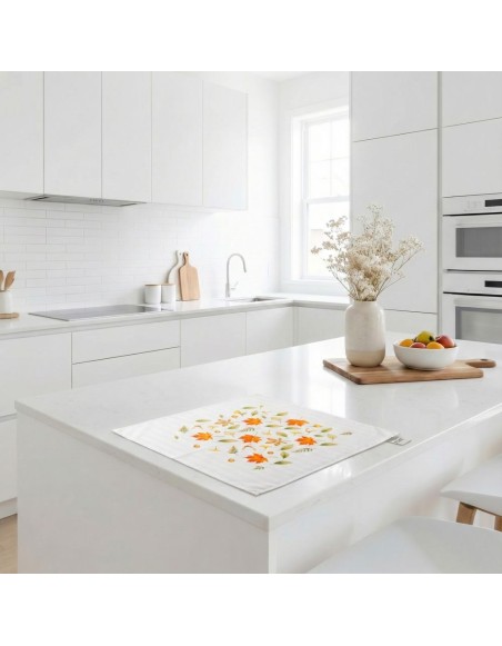 Damast prt Jesen bel 40x40 cm