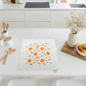 Damast prt Jesen bel 40x40 cm