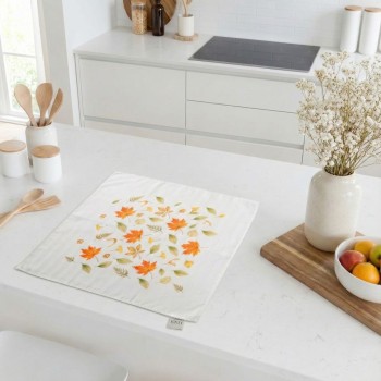 Damast prt Jesen bel 40x40 cm