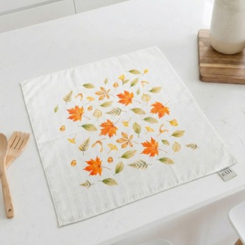 Damast prt Jesen bel 40x40 cm