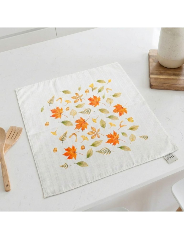 Damast prt Jesen bel 40x40 cm