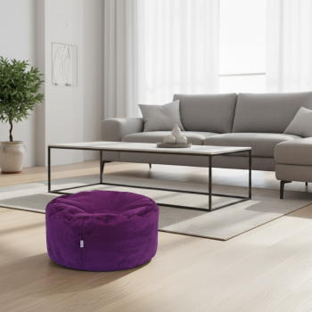 Sedežna vreča lenoška vijolična EMI