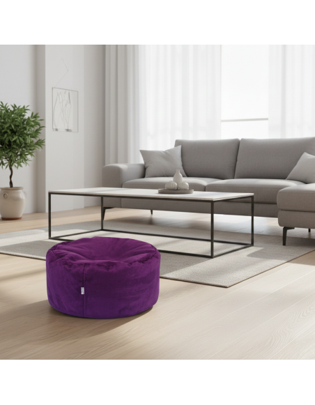 Sedežna vreča lenoška vijolična EMI