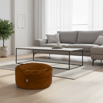 Sedežna vreča lenoška rjava EMI