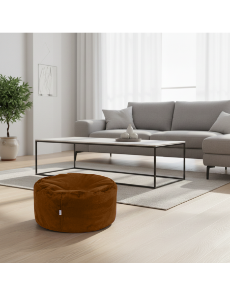 Sedežna vreča lenoška rjava EMI