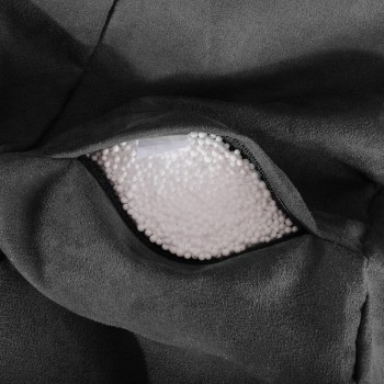 Sedežna vreča lenoška črna EMI