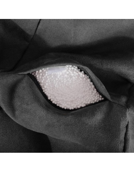 Sedežna vreča lenoška črna EMI