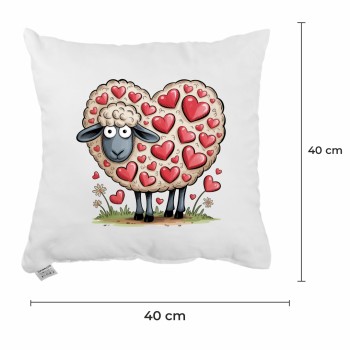 Dekorativni vzglavnik Lovely Sheep 40x40 cm EMI