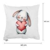 Okrasni vzglavnik Bunny Love 40x40 cm EMI
