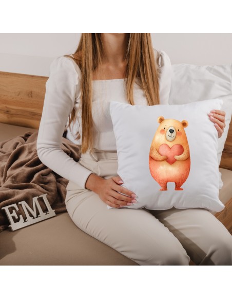 Dekorativni vzglavnik Teddy Love 40x40 cm EMI