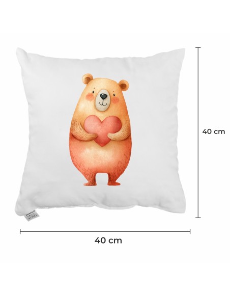 Dekorativni vzglavnik Teddy Love 40x40 cm EMI