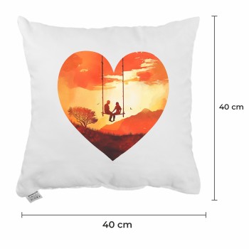 Dekorativni vzglavnik Sunset Love 40x40 cm EMI