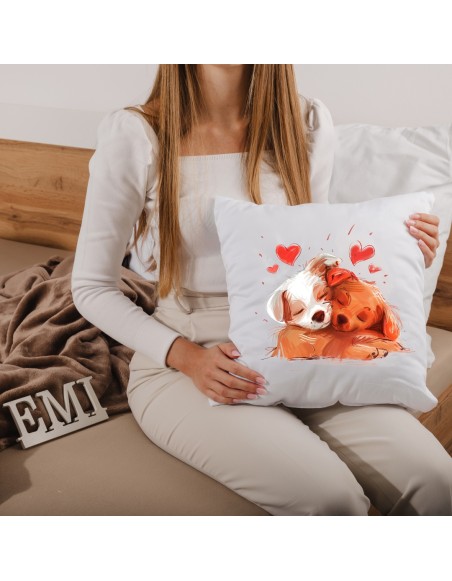 Dekorativni vzglavnik Puppy Love 40x40 cm EMI