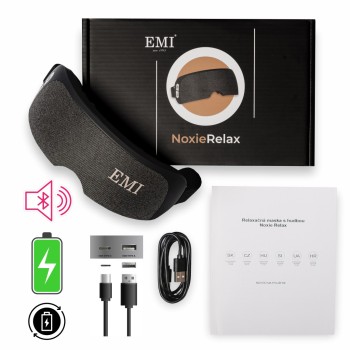 Sprostitvena maska z glasbo NoxieRelax EMI