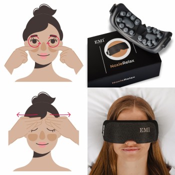 Sprostitvena maska z glasbo NoxieRelax EMI