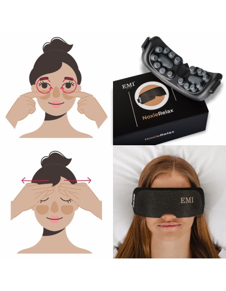 Sprostitvena maska z glasbo NoxieRelax EMI