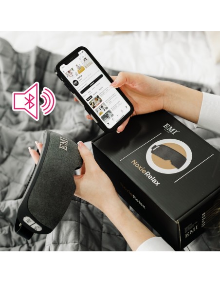 Sprostitvena maska z glasbo NoxieRelax EMI