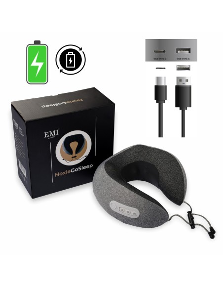 Potovalni masažni vzglavnik NoxieGoSleep EMI