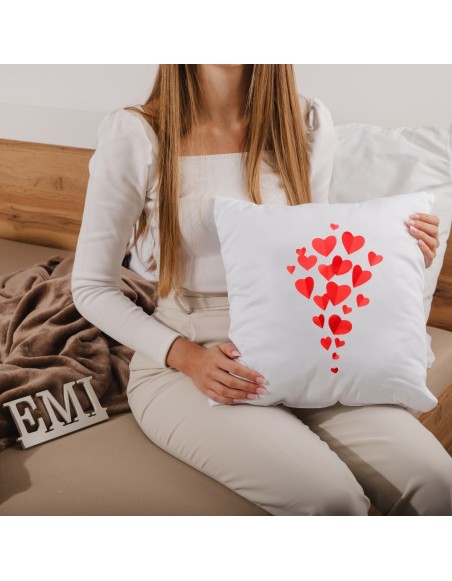 Dekorativni vzglavnik Hearts 40x40 cm EMI