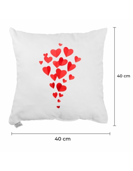 Dekorativ vzglavnik Hearts 40x40 cm EMI