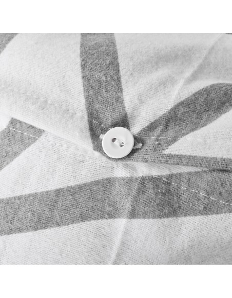 Flanelna posteljnina Helsinki bele EMI