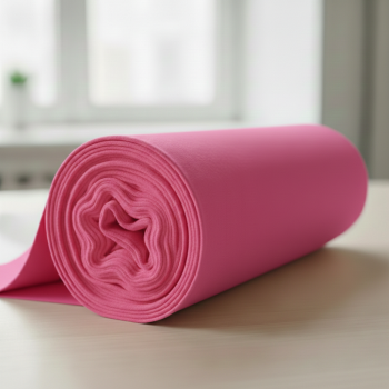 Metražno blago Jersey pletenina bombaž rožnata EMI