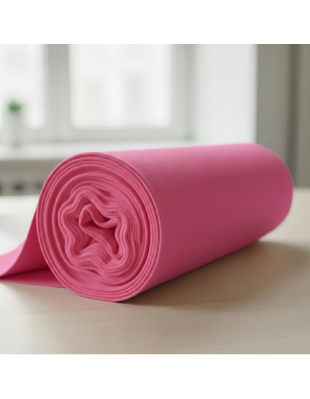 Metražno blago Jersey pletenina bombaž rožnata EMI