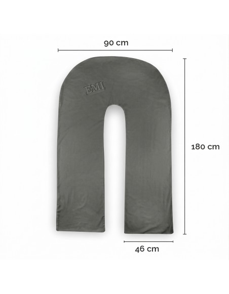 prevleka_za_nosecnisko_blazino_siva_komfortlux_emi