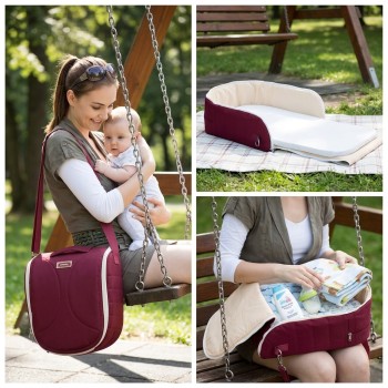 Večnamensko_niezdo_pre_babatka_bordove_Baby_Bed_ibaby