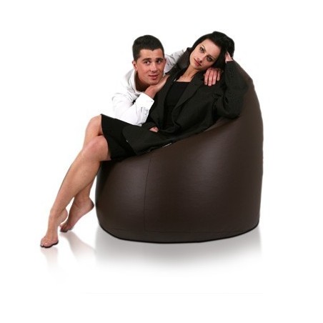 Bean bag temno rjava hruška