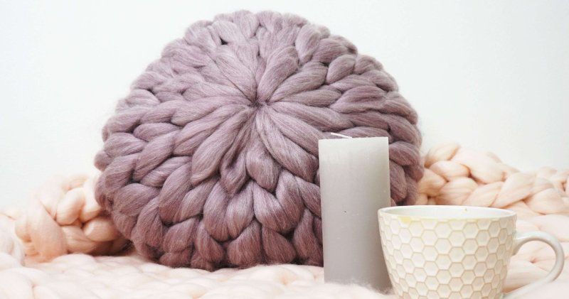 pletena okrasna odeja