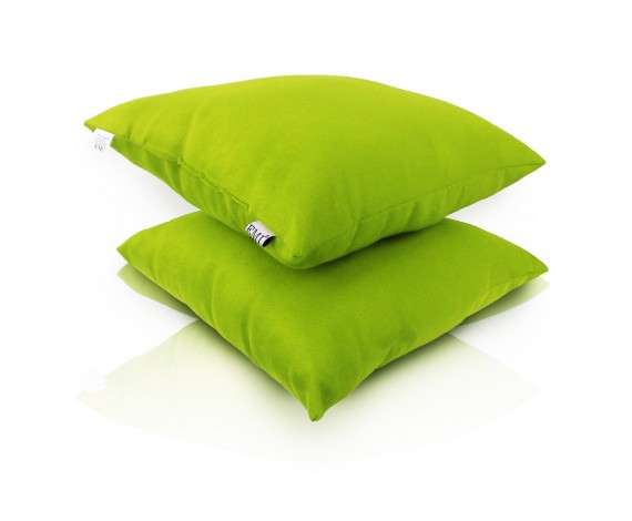 zeleni okrasni vankus