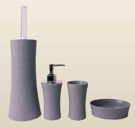 siva WC ščetka Gom