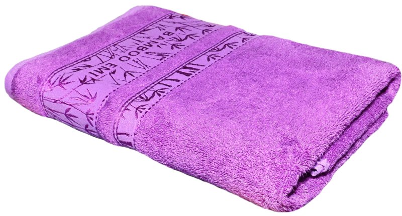 vijolična bambusova brisača