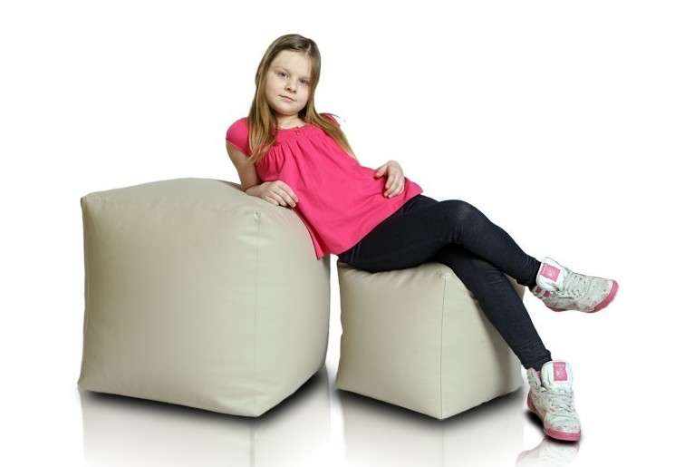 sedežna vreča stolček kocka velik bezeg