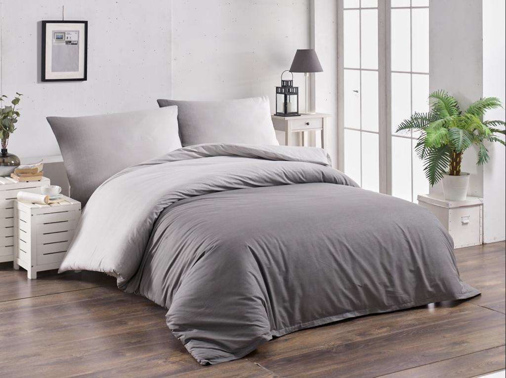 siva posteljnina Aster