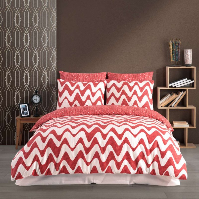 Zelena šahovnica bavlnene_postelne_obliecky_krum