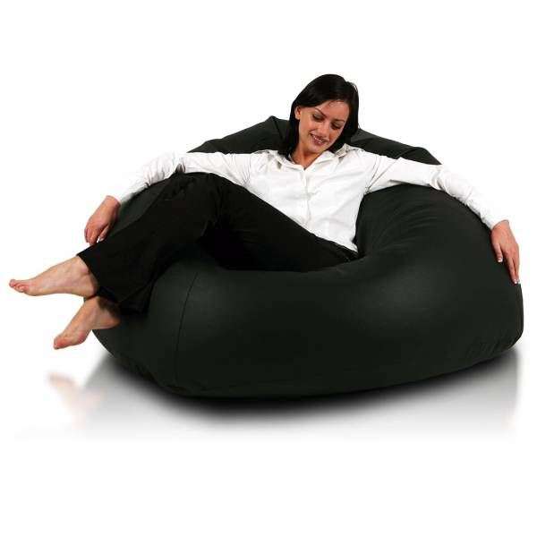 črna eko kozja sedežna vreča