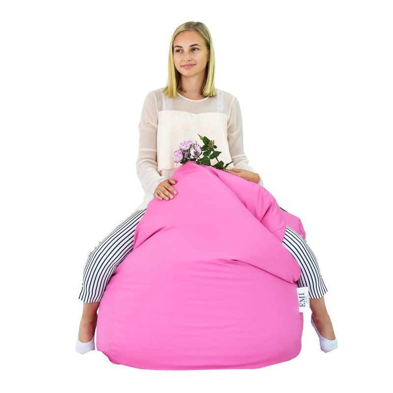 sedežna torba iz roza eko usnja