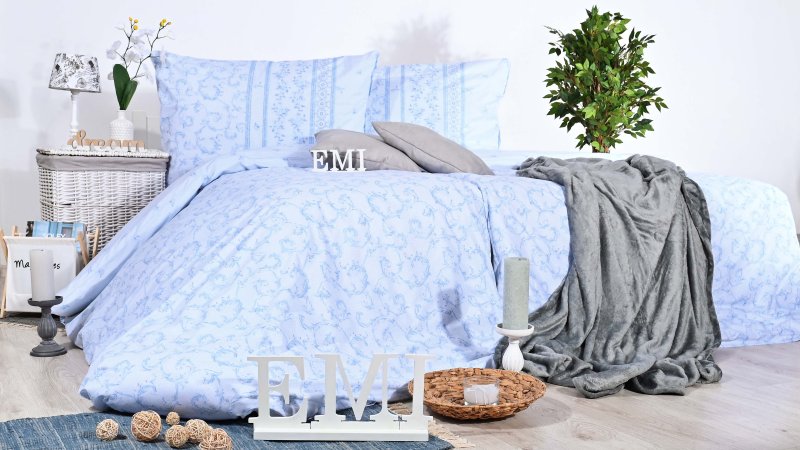 modre bombažne obleke