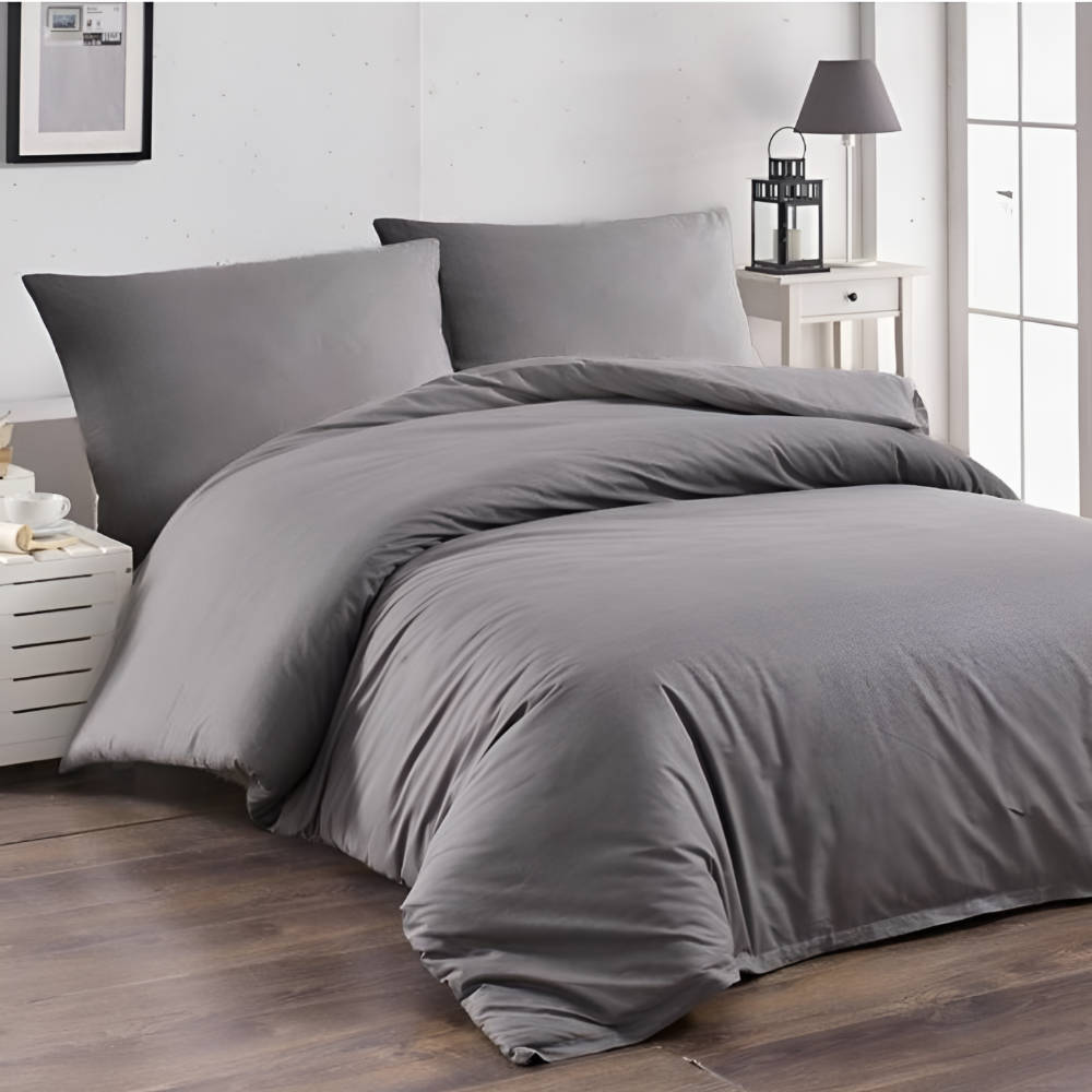 siva posteljnina Aster