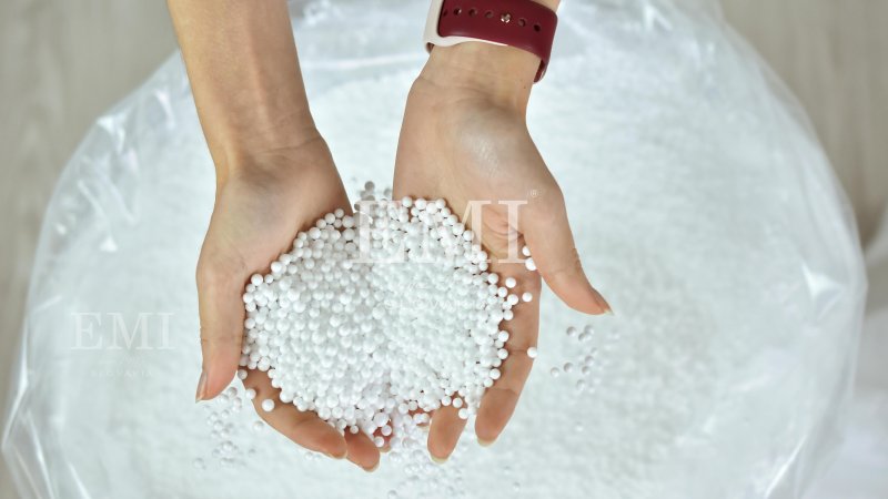 polnjene v fižolovih vrečah