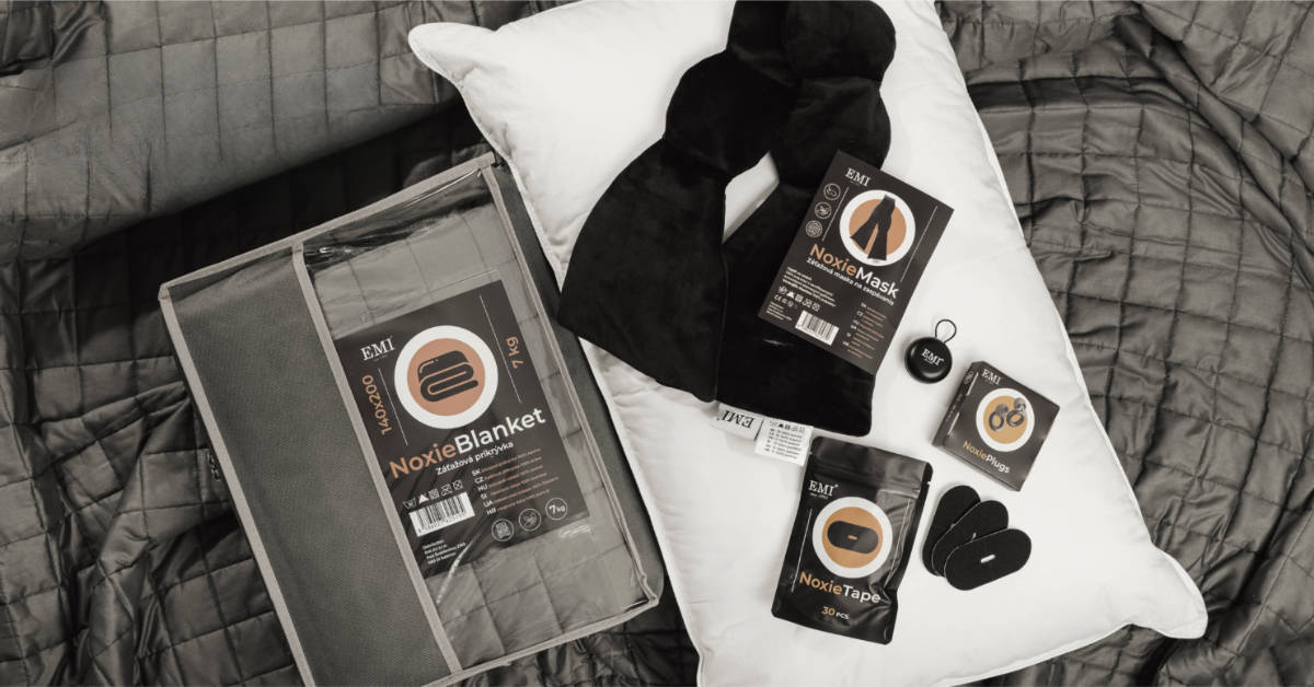 KAKO IZBOLJŠATI KAKOVOST SPANJA S KOLEKCIJO IZDELKOV NOXIE?